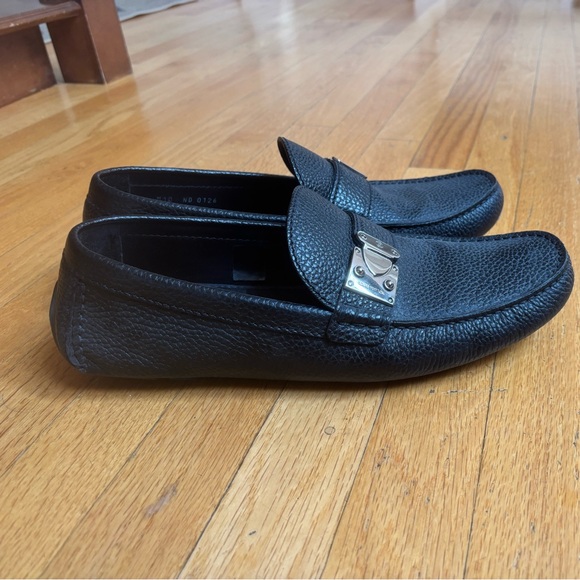 Black Louis Vuitton Racetrack Mocassin - Picture 2 of 6